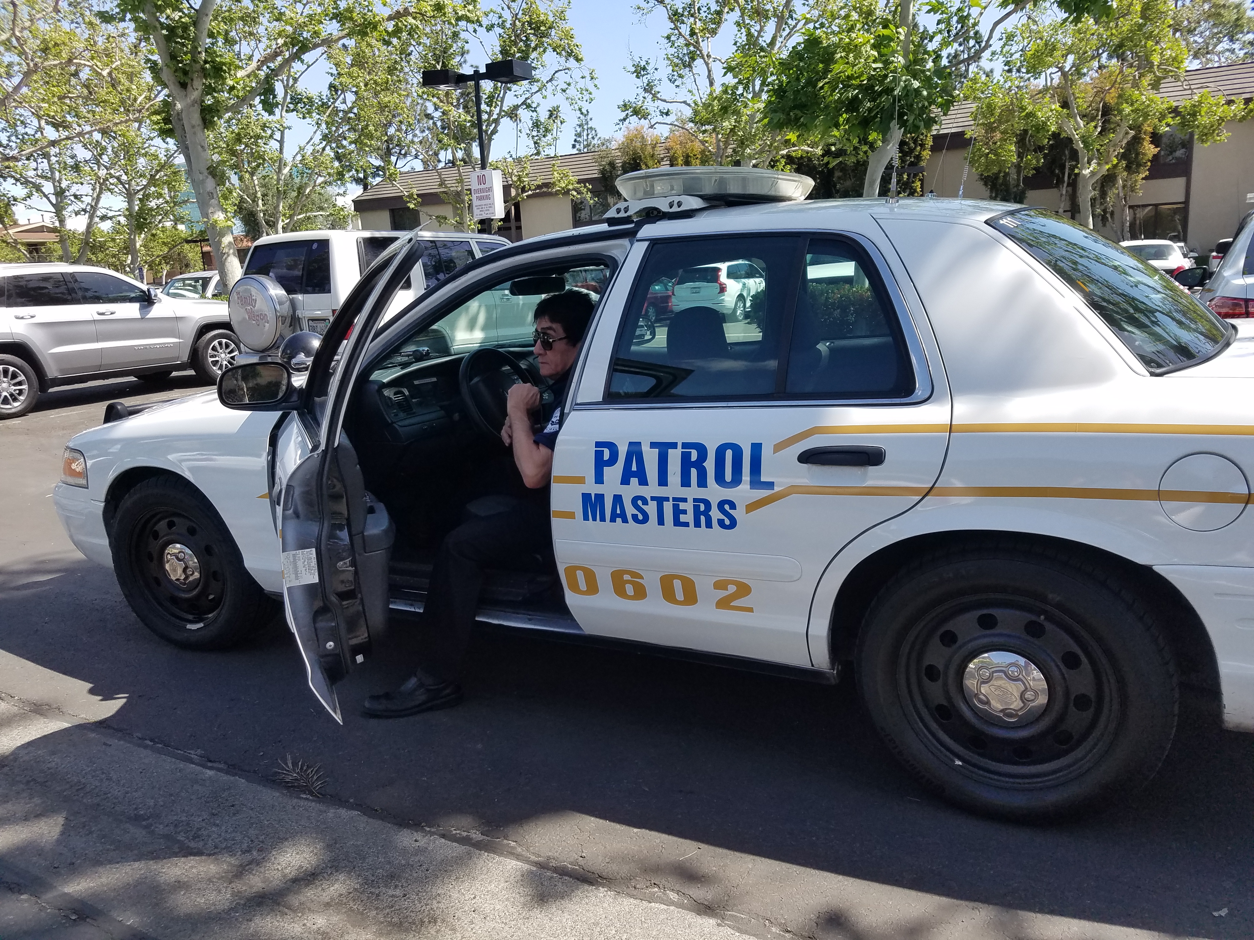 Patrol Masters officer on community patrol